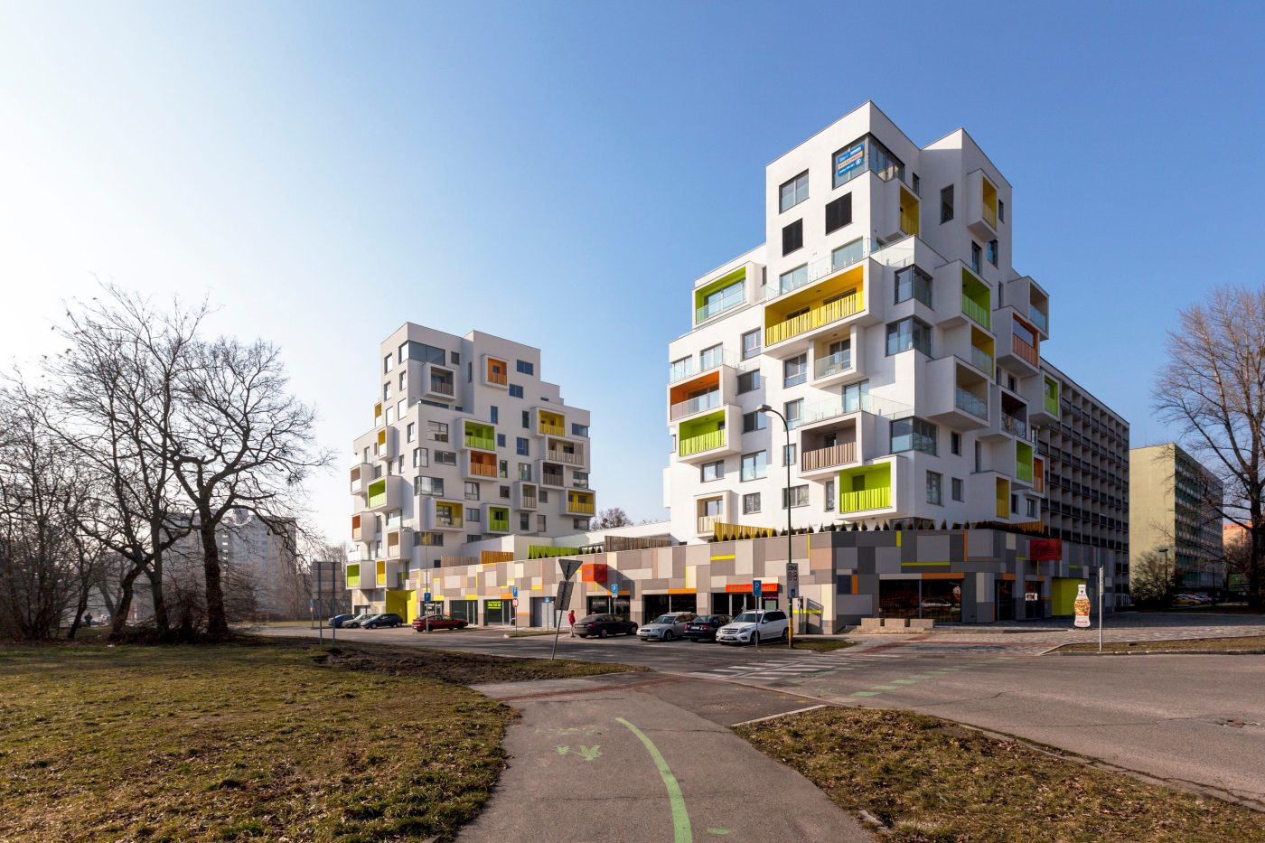 Apartment Building Nový háj